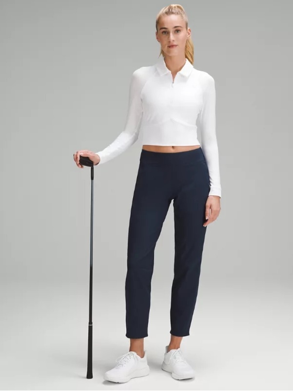 Women’s Navy Slim Golf Pants - Brand Not Visible